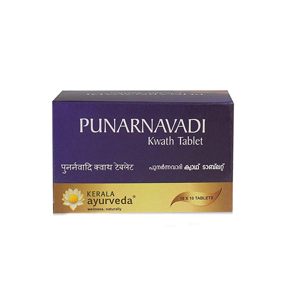 Kerala Ayurveda Punarnavadi Kwath Tablet, 100 Tablets-1.webp